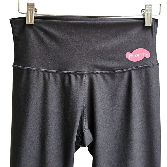 Pinky Pete Women's High-Waisted Black Leggings Nylon/Spandex Size M - Picture 5 of 9